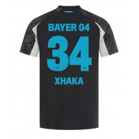 Bayer Leverkusen Granit Xhaka #34 Tredjetrøje 2024-25 Kortærmet